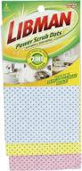 🧽 libman 337 power scrub kitchen and dish wipes with dots logo