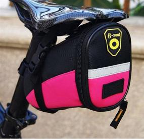 img 4 attached to 🚴 SponEed Cycling Seat Pouch: Bike Saddle Bag with Rear Packs & Tools Pocket - Available in 6 Colors!