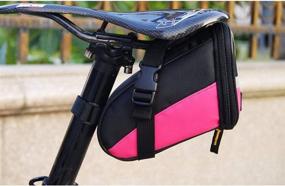 img 3 attached to 🚴 SponEed Cycling Seat Pouch: Bike Saddle Bag with Rear Packs & Tools Pocket - Available in 6 Colors!