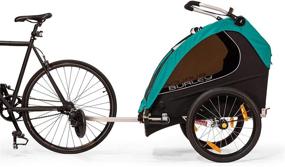 img 1 attached to 🚲 Encore X Burley Kids Bike Trailer & Stroller, 2 Seater