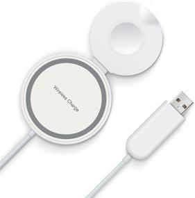 img 4 attached to 🔌 CIVPOWER 2-in-1 Magnetic Wireless Charger for Apple Watch SE/7/6/5/4/3/2/1 & MagSafe Charger Compatible with iPhone 13/12/Pro/Pro Max/Mini