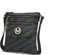 👜 mkf collection women's crossbody pocketbook with adjustable strap - handbags & wallets for crossbody style logo