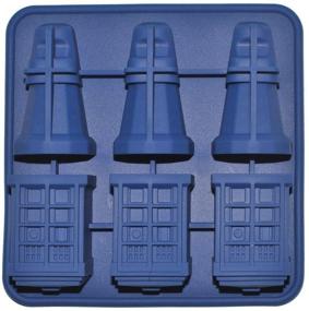 img 3 attached to 🧊 Premium Doctor Who Ice Cubes Tray - MoldFun Tardis & Daleks Silicone Mold for Chocolates, Jello Shots, Soaps: Create Whovian-Inspired Ice Cubes and Treats!