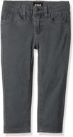👖 stylish and comfortable: hudson boys jagger twill pants for boys logo