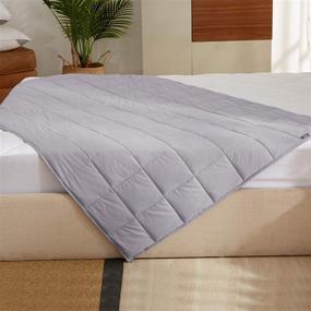 img 3 attached to Puredown Luxury Weighted Blanket Breathable