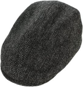 img 2 attached to 🧢 Irish Tweed Slim Fit Touring Cap - Genuine, Made in Ireland