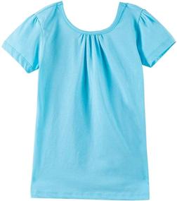 img 3 attached to 👚 Noomelfish Girls Criss T Shirts Sleeve: Trendy and Stylish Girls' Clothing