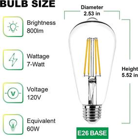 img 2 attached to 🌳 Advanced Outdoor Filament Lighting Solution