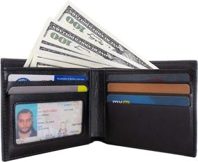 img 3 attached to Bitcoin Wallet Black White Billfold