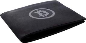 img 4 attached to Bitcoin Wallet Black White Billfold