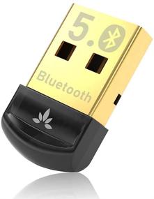 img 4 attached to Avantree DG45 Bluetooth 5.0 USB Dongle - PC Computer Desktop Laptop Bluetooth Adapter, Wireless Transfer for Headphones Speakers Keyboard Mouse Printers Music & Calls - Windows 10/8.1/8 Compatible