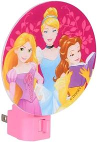 img 1 attached to 🌟 Glowing Magic: Disney Princess LED Night Light for Captivating Bedtime Illumination