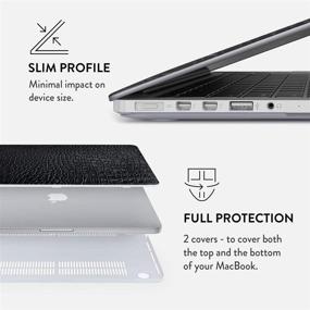 img 2 attached to Совместимый чехол BURGA для MacBook выпущенных в 2012-2015 годах.