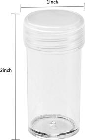 img 2 attached to 💎 Diamond Bead Storage Containers - 30-Piece Removable Clear Plastic Organizers with Lid for Nail Art Rhinestones, Jewelry, DIY Diamond Cross Stitch Tools, and Small Items