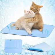 🐾 avoalre arc-chill: highly effective pet cooling mat for dogs and cats with humidity indicator card and non-slip bottom - foldable, washable and reusable cooling pad for indoor and outdoor use logo