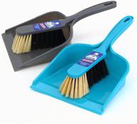 siga dustpan brush pack blue logo