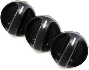 img 4 attached to 🔧 Enhance Your Toyota Tundra: Set of 3 Control Knobs for 2000-2006 Truck - Heater, AC, and Fan Replacement