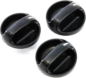 img 3 attached to 🔧 Enhance Your Toyota Tundra: Set of 3 Control Knobs for 2000-2006 Truck - Heater, AC, and Fan Replacement
