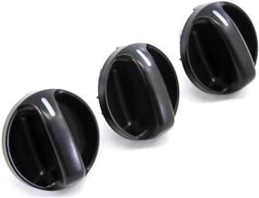 img 2 attached to 🔧 Enhance Your Toyota Tundra: Set of 3 Control Knobs for 2000-2006 Truck - Heater, AC, and Fan Replacement