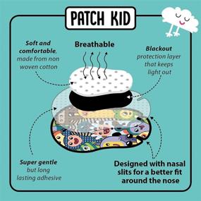 img 3 attached to Medium Sized Fun and Comfortable Patch Kid Eye Patches/Adhesives (50 Patches in Each Box) - Ideal for Medical Use Including Lazy Eye Treatment