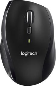 img 4 attached to 🖱️ Logitech M705 Wireless Marathon Mouse for PC - Extended 3-Year Battery Life, Ergonomic Shape with High-Speed Scrolling and USB Unifying Receiver for Computer and Laptop - Black