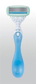 img 2 attached to Schick Hydro Silk Disposable Razors for Women with 💧 Moisturizing Serum - 3 Count: A Smooth and Hydrating Shaving Experience