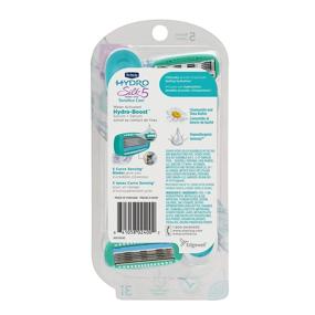 img 3 attached to Schick Hydro Silk Disposable Razors for Women with 💧 Moisturizing Serum - 3 Count: A Smooth and Hydrating Shaving Experience