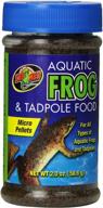 zoo med frog and tadpole food for aquatic environments логотип
