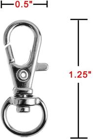 img 3 attached to 📎 D Buy Swivel Clasps Lanyard Lobster: Versatile and Convenient Accessories