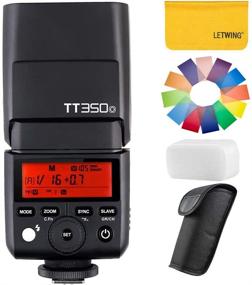 img 4 attached to 📸 GODOX TT350o Wireless Camera Flash Speedlite: High-Speed Sync, TTL, GN36, Compatible with Olympus/Panasonic Mirrorless Digital Cameras