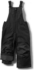 img 4 attached to ❄️ TSLA Kids Winter Snow Bibs: Waterproof Insulated Overalls for Boys, Girls & Babies - Ripstop Ski Pants