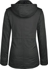 img 3 attached to Warmth Meets Style: Wantdo Women's Winter Parka Coat with Removable Hood and Sherpa Lining