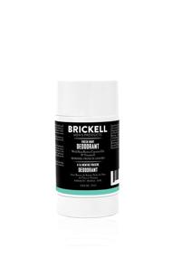 img 4 attached to Натуральный дезодорант Brickell Men's Products для мужчин - органический и без алюминия, свежий аромат мяты, 2,65 унций