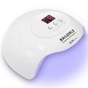 img 4 attached to 💅 NAILGIRLS 36W UV Led Nail Lamp - Fast Curing Lamps with 3 Timer Settings, USB Powered Nail Dryer for Gel Polish, Automatic Sensor Nail Art Tools