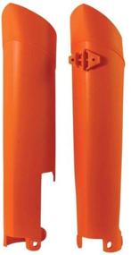 img 1 attached to Acerbis 2113750237 Orange Lower Fork Cover Set