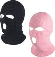 high-quality knitted balaclava with 3 holes: keep safe outdoors with occupational health & safety products and personal protective equipment логотип