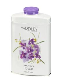 img 1 attached to Yardley of London April Violets Perfumed Talc, 7 Oz, Made in England - Discover the NEW FORMULA!
