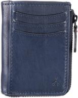 damen hastings men's around wallet: sleek and versatile for effortless organization logo