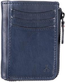 img 4 attached to Damen Hastings Men's Around Wallet: Sleek and Versatile for Effortless Organization