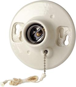 img 1 attached to 🔌 Leviton Single Piece Porcelain Incandescent Lampholder