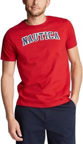 img 4 attached to Nautica Sleeve Cotton Classic Graphic Men's Clothing in T-Shirts & Tanks