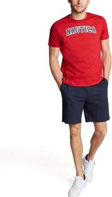img 3 attached to Nautica Sleeve Cotton Classic Graphic Men's Clothing in T-Shirts & Tanks