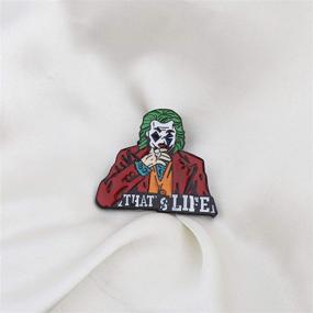 img 2 attached to CENWA Enamel Brooch Jewelry Life Joker