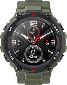 img 4 attached to Amazfit T-Rex - Rugged Smartwatch in Army Green: Unleash Your Inner Adventurer!