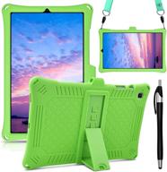 detuosi silicone case compatible with samsung galaxy tab s6 lite 2020 release (sm-p610/p615) tablet accessories logo