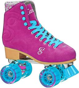 img 4 attached to 🛼 Candi GRL Carlin Women's Roller Skate in Periwinkle/Orange - Enhanced for SEO