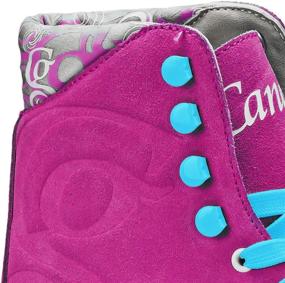 img 3 attached to 🛼 Candi GRL Carlin Women's Roller Skate in Periwinkle/Orange - Enhanced for SEO