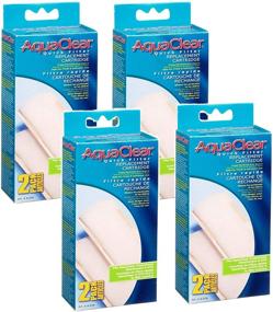 img 1 attached to 🔍 Set of 4 AquaClear Quick Filter Refill Cartridges for Powerhead Attachment A575 - Includes 2 Cartridges per Pack