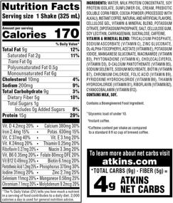 img 2 attached to ☕️ Atkins Gluten Free Protein-Rich Shake, Mocha Latte - Keto Friendly | 15 Count Pack