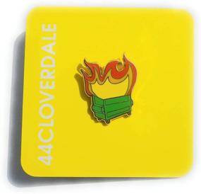 img 3 attached to 🔥 Enamel Pin by 44Cloverdale - Lil Dumpster Fire